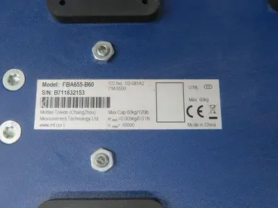 Used METTLER TOLEDO PBA655-B60 Platform Scales Texas US | Aucto #1454414