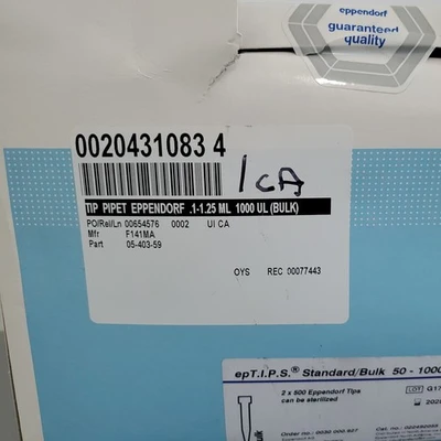 NEW Eppendorf 022492055