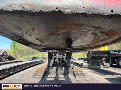 Used 2017 INTERSTATE 51 FT X 102 IN Lowboy Trailers Pennsylvania US | Proxy Equipment #1388771