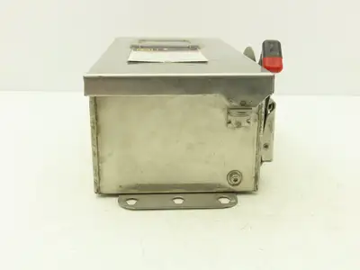 Square D CHU361DS Safety Disconnect Switch 30A 600V 30HP Non Fused 3P Stainless