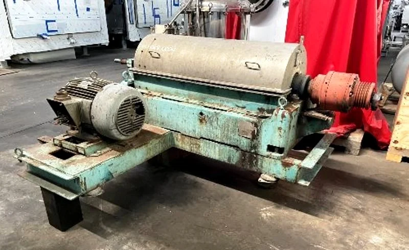 Sharples PM-35,000 Super-D-Canter centrifuge, 316SS.