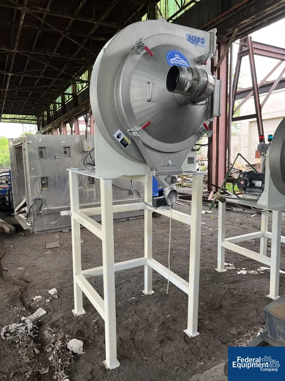 USED SWECO Sweco Turbo Screen classifier, Model TS30S