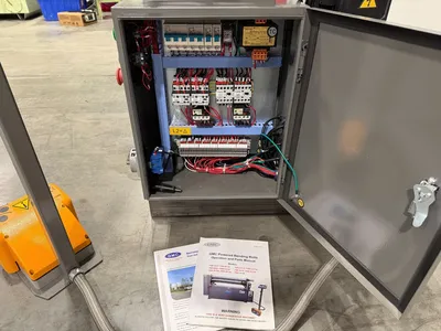 GMC PBR-0412E Plate Bending Rolls including Pinch | Machine Tool Emporium (8)