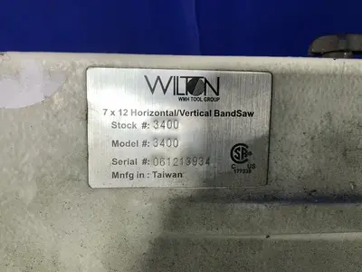 Used WILTON 3400 Horizontal Band Saws Ohio US | HGR 24 #1488471