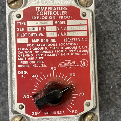 Used Johnson Controls A19AUC-2 Estate & Personal Property California US | Davliegogo LLC #1730155