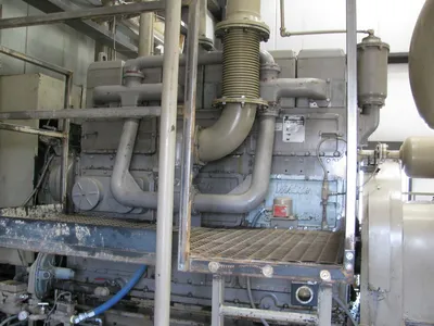 Used White Superior w WS 6G825 MW64 3 Stage Qty 2 Compressor Packages Oklahoma US | Borderless Services #1378268