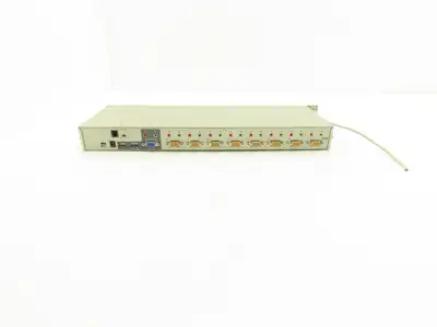 Aten CS-1758 MasterView Max KVM Switch 8-Way USB PS/2 VGA Audio In/Out 3.5mm