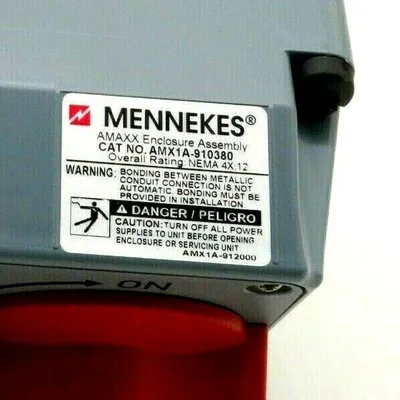 NEW MENNEKES AMX420MI7 INTERLOCK MODULE 20AMP 4W 480VAC