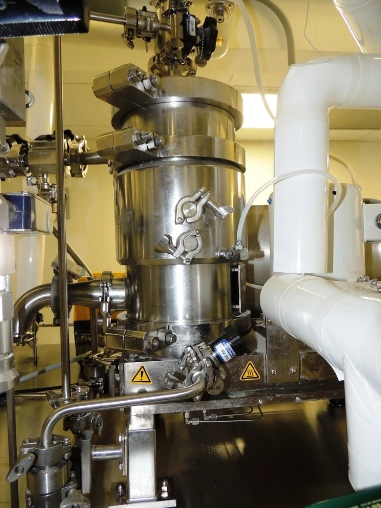 (2) Carr ViaFuge 9004 PLT Pilot clarifier centrifuges, 316L SS.
