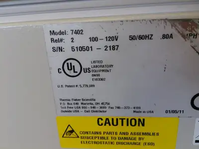 Thermo Scientific 7402 CryoPlus 2 LN2 Liquid Nitrogen Cold Storage 200L System