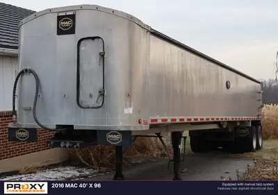 Used 2016 MAC 40' X 96 Dump Trailers Pennsylvania US | Proxy Equipment #1382759