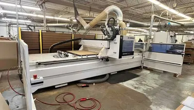 Used 2019 HOMAG / WEEKE OPTIMAT NBP084 / VANTECH 480 Nesting Machining Centers Ontario CA | Aldan Woodworking Machinery #1252680
