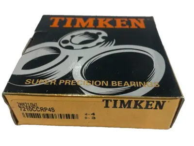 NEW TIMKEN 2MM210WI ANGULAR CONTACT BEARING 7210CCRP4S