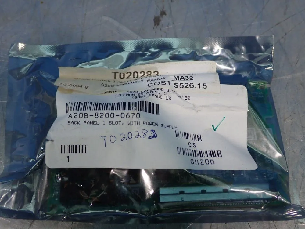 New | in-Stock FANUC A20B82000670 Power Supplies | HGR 24 #738790