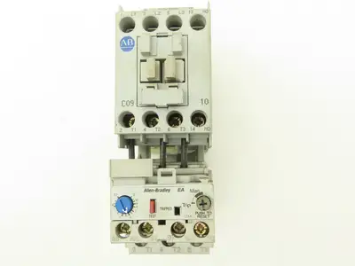 Allen Bradley 193-EA1FB Motor Starter Contactor Overload Relay 3.7-12A 120V Coil