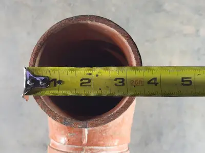 Grooved Tee 3-2, C-E=3.38 in