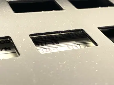 USED WESCHLER DIGITAL BARGRAPH ENCLOSURE PANEL METER 9-BARGRAPHS