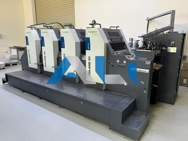 Used 2009 MAN ROLAND 50-4 Sheet-fed press California US | Asset Liquidity International #1232262