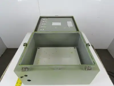 24"x20"x10" Hinged Door Wall Mount Electrical Enclosure W/Back Plate