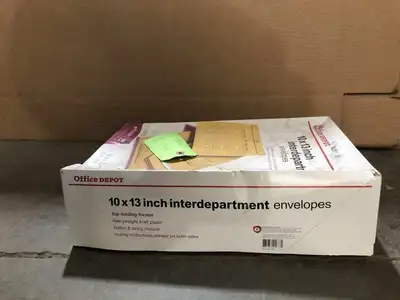 Office Depot 10″ X 13″ Specialty Interdepartment Envelopes -NIB of 100