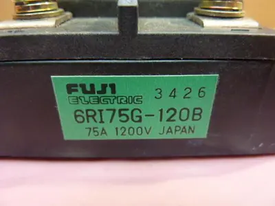 USED FUJI ELECTRIC 6RI75G-120B