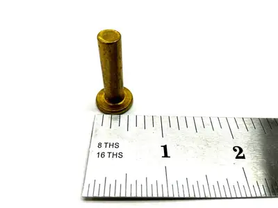 5/16" Dia 1-1/8" Long Solid Flat Head Rivet LOT OF 1000 APPROX - New Other