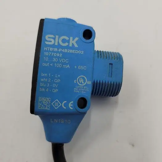 Used SICK SICK PHOTOELECTRIC SENSOR HTB1B-P4828ED02 / 1077092 Photoelectric Sensors | ND Industrial Surplus #1221596