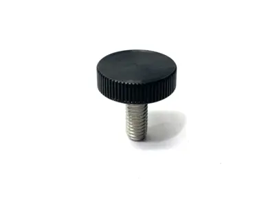 USED SHEAR-LOC THUMB SCREW KNOB 5/16" THREAD 1" DIA. KNOB LOT OF 4