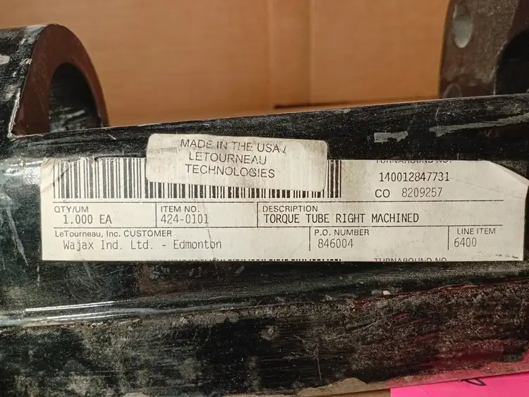 New | in-Stock LETOURNEAU R4240101 Parts British Columbia CA | Lenmark #271685