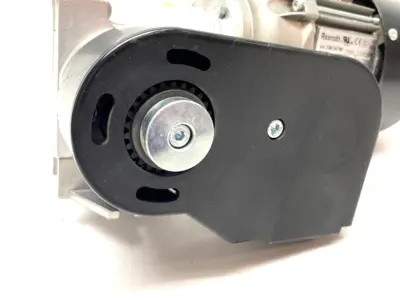 USED BOSCH REXROTH 3-PHASE INDUCTION MOTOR W/ SLIP-ON GEAR UNIT GS 13-1 I=20:1