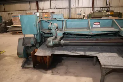 Used 1972 Wysong 1010-RD Power Squaring Shears (Gauge) New Jersey US | Machinery Values #1324551