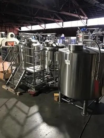 3.5 bbl BSV Direct Fired Brewhouse
