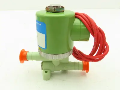 Honeywell Skinner V42LB0JV022 Solenoid Valve 2-Way (NC) 24V/60 20 PSI 3/8" Hose
