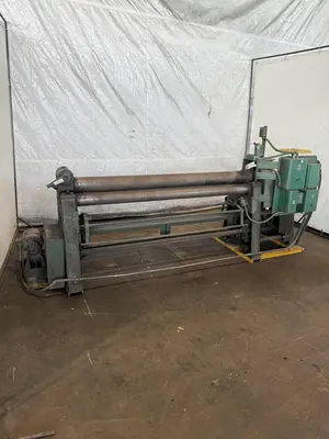 72" X 3/16" GAUGE PEXTO 3 ROLL PLATE ROLL. STOCK # 0344925