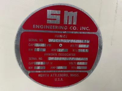 Used SM ENGINEERING MINI SIX Belt Furnaces Rhode Island US | Gold Machinery #1484409