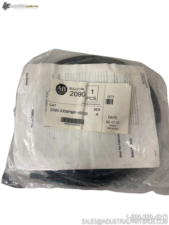 New | in-Stock ALLEN-BRADLEY 2090-XXNPMP-16S09 Cable & Wire Kentucky US | Industrial Parts R Us Inc. #1186149