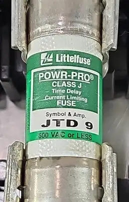 Allen-Bradley 1494F-FS30 / D30 Ser D with Littelfuse JTD 9. Loc4D-26
