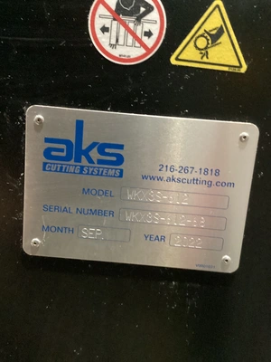 New | in-Stock 2022 AKS CUTTING SYSTEMS WKX3S-612 Waterjet Cutters Michigan US | iGAM Industrial Marketplace #1326449