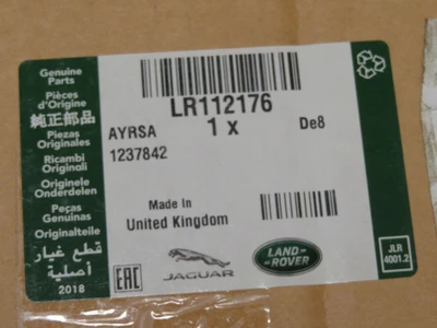 New | in-Stock LAND ROVER _UNKNOWN_ Automotive Parts | OCO Industrial #1643419