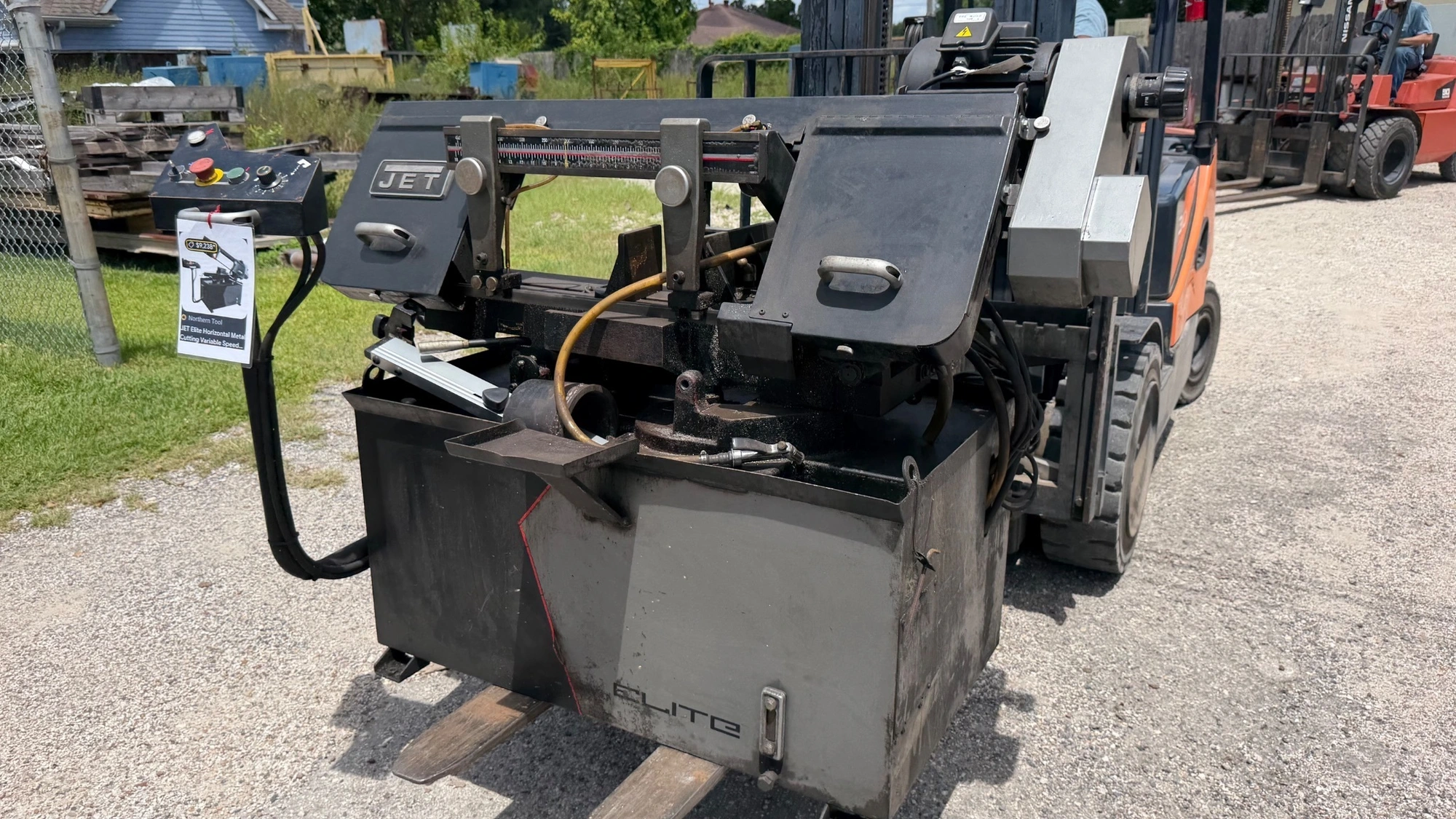 Used JET EHB-8VSM Horizontal Band Saws Texas US | KEC, Inc. #1356736