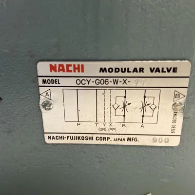 New | in-Stock NACHI OCY-G06-W-X-11 Pump & Valve Parts | Surplus Asset Holdings #1217519