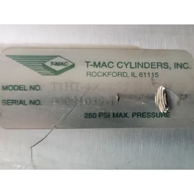 Used 5" MAC Parallel Tunnel Diverter Valve Model 50PT45 Aluminum