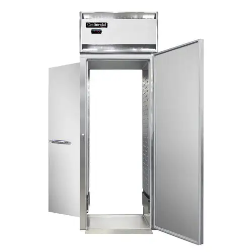 Continental DL1WI-SS-RT-E Full Height Insulated Roll Thru Heated Cabinet W/ (1) Rack Capacity, 208-230v/1ph