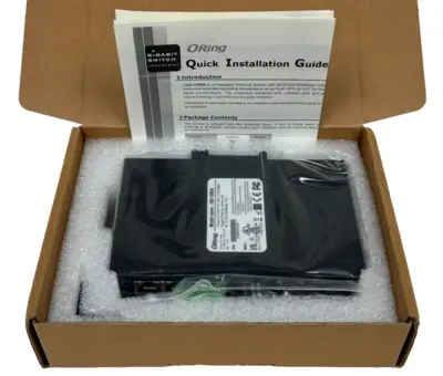 NEW ORING IGS-1080A ETHERNET SWITCH 8-PORT 12-48VDC