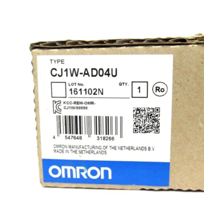 NEW OMRON CJ1W-AD04U ANALOG INPUT MODULE CJ1WAD04U