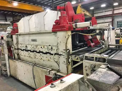 48" X .375" X 40,000 LB. BRANER/DELTA CUT TO LENGTH LINE (USED)