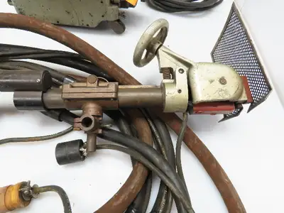 Arcair A-track Gouging Torch & Tractor 120V 1/4 Carbon Rods Vintage Welding