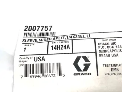 USED GRACO 2007757, 2001967