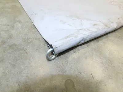 Singer Safety 82"x 15' Vinyl Welding Curtain Weld Vision Tinted Strip