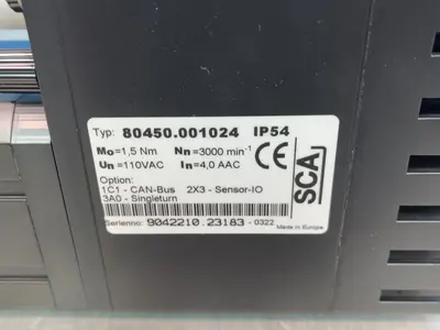 Used SCA 80450.001.024 Motors (misc) Ohio US | HGR 24 #1083800